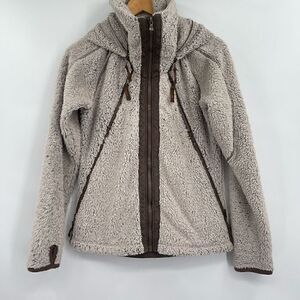 Kühl Stone Born In the Mountain Polyester Fleece Full Zip Flight Jacket Small